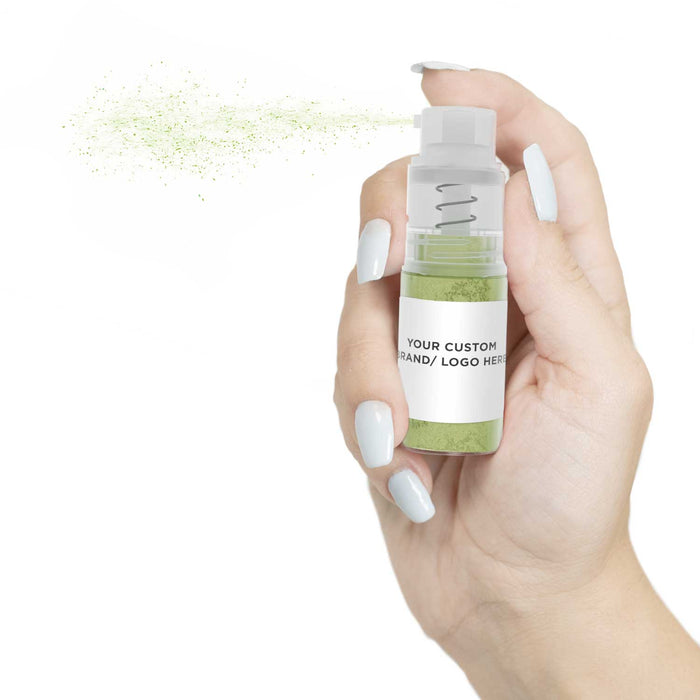 Neon Green Brew Dust Private Label | 4g Spray Pump-Brew Glitter®