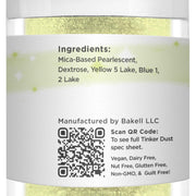 Neon Green Tinker Dust Food Grade Edible Glitter | Bulk Sizes-Brew Glitter®