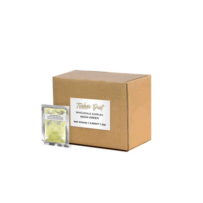 Neon Green Tinker Dust Sample Packs by the Case-Brew Glitter®
