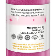Neon Pink Edible Glitter Spray 4g Pump | Tinker Dust®-Brew Glitter®
