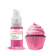 Neon Pink Tinker Dust Spray Pump by the Case | Private Label-Brew Glitter®