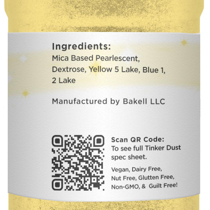 Neon Yellow Tinker Dust Food Grade Edible Glitter | Bulk Sizes-Brew Glitter®