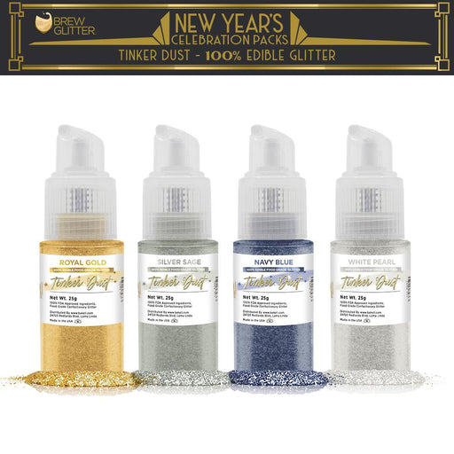 New Year's Collection Tinker Dust Pump Combo Pack B (4 PC SET)-Brew Glitter®