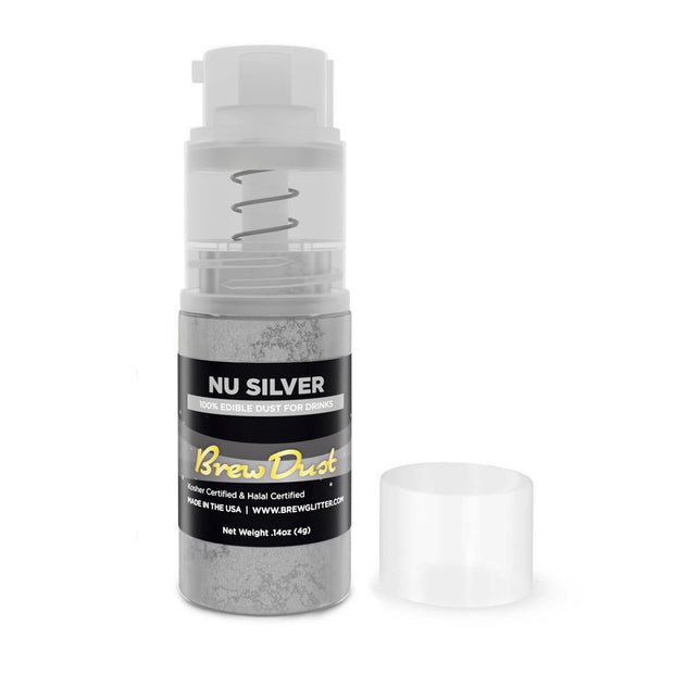 Nu Silver Brew Dust by the Case | 4g Spray Pump-Brew Glitter®