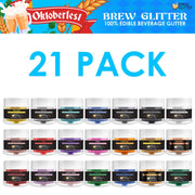 Oktoberfest Eins, Zwei, Drei, G'suffa Brew Glitter Combo Pack (21 PC SET)-Brew Glitter®