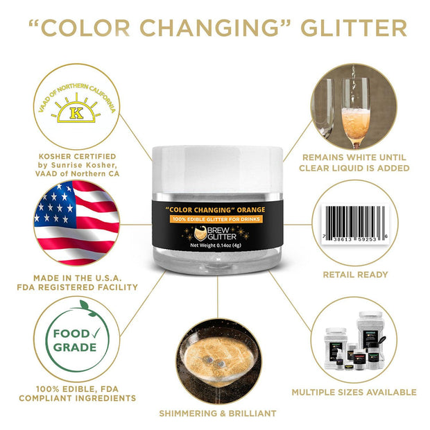 Oktoberfest Maß Color Changing Brew Glitter Combo Pack (6 PC SET)-Brew Glitter®