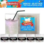 Oktoberfest Prost Iridescent Brew Glitter Combo Pack (5 PC SET)-Brew Glitter®
