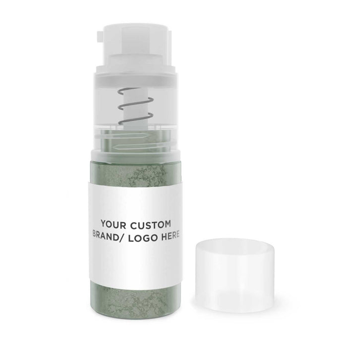 Olive Green Brew Dust Private Label | 4g Spray Pump-Brew Glitter®