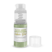 Olive Green Edible Glitter Spray 4g Pump | Tinker Dust®-Brew Glitter®