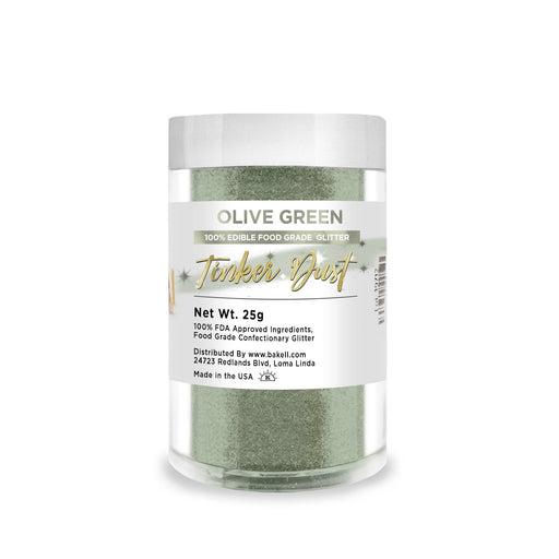 Olive Green Tinker Dust Food Grade Edible Glitter | Bulk Sizes-Brew Glitter®
