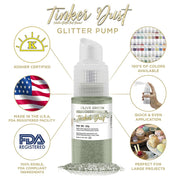 Olive Green Tinker Dust Spray Pump by the Case | Private Label-Brew Glitter®