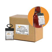 Orange Color Changing Brew Glitter® Necker | Wholesale-Brew Glitter®