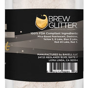 Oyster Tan Edible Pearlized Brew Dust | Bulk Sizes-Brew Glitter®