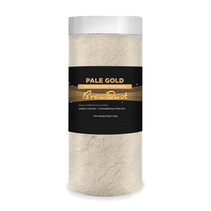 Pale Gold Edible Pearlized Brew Dust | Bulk Sizes-Brew Glitter®