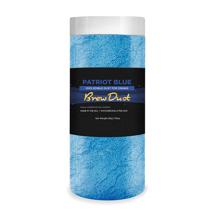 Patriot Blue Edible Pearlized Brew Dust | Bulk Sizes-Brew Glitter®