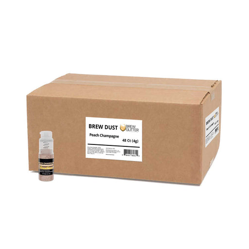 Peach Champagne Brew Dust by the Case | 4g Spray Pump-Brew Glitter®
