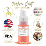 Peach Tinker Dust Edible Glitter Spray Pump