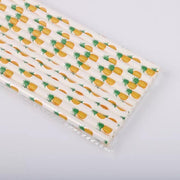 Pineapple Print Cake Pop Party Straws-Brew Glitter®