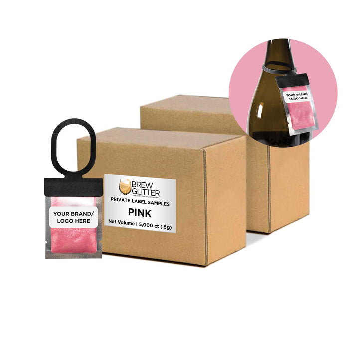 Pink Brew Glitter® Necker | Private Label-Brew Glitter®