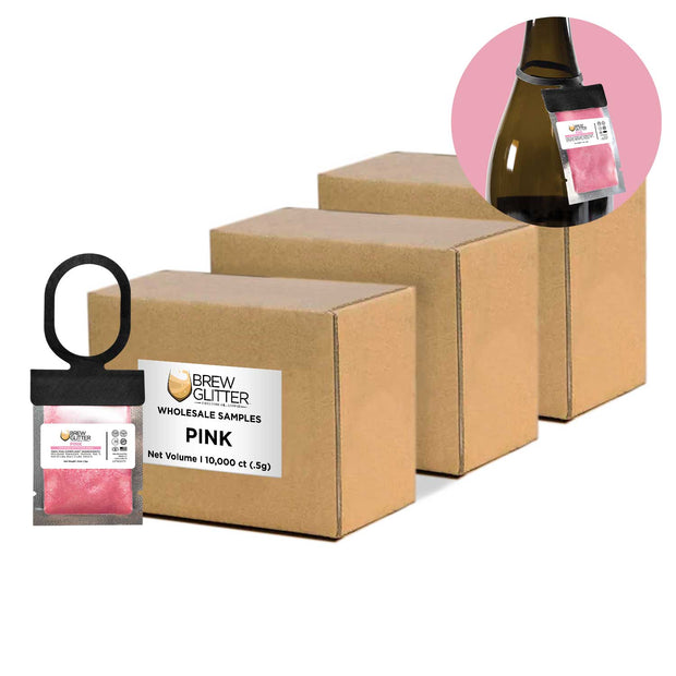 Pink Brew Glitter® Necker | Wholesale-Brew Glitter®