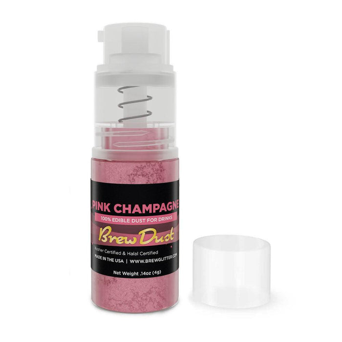 Pink Champagne Brew Dust by the Case | 4g Spray Pump-Brew Glitter®