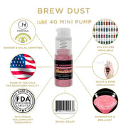 Pink Champagne Edible Brew Dust | Mini Spray Pump-Brew Glitter®