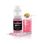 Pink Edible Glitter Mini Spray Pump for Drinks-Brew Glitter®