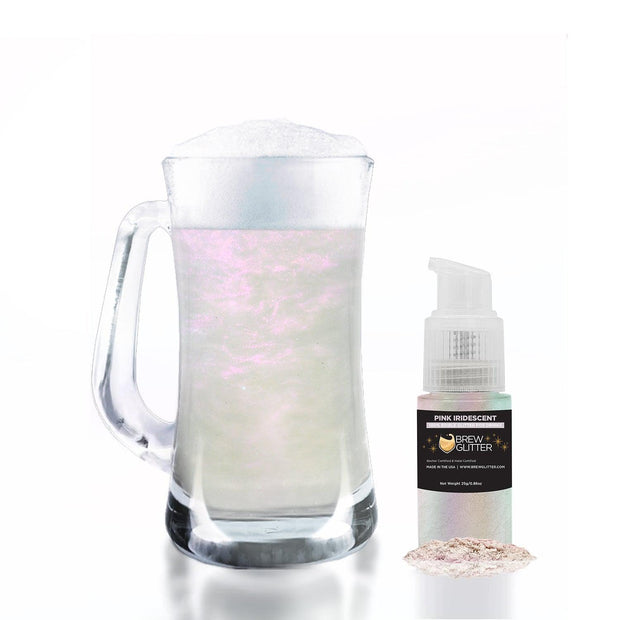 Pink Iridescent Brew Glitter Spray Pump by the Case-Brew Glitter®
