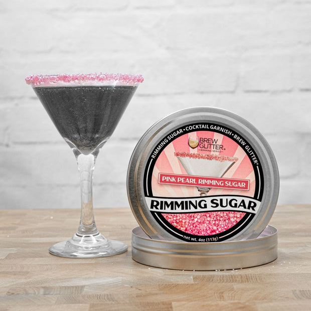 Pink Pearl Cocktail Rimming Sugar-Brew Glitter®