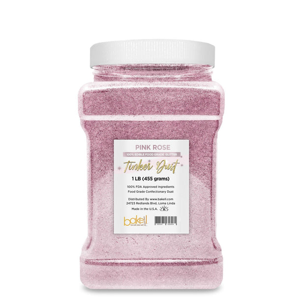 Pink Rose Tinker Dust Food Grade Edible Glitter | Bulk Sizes-Brew Glitter®