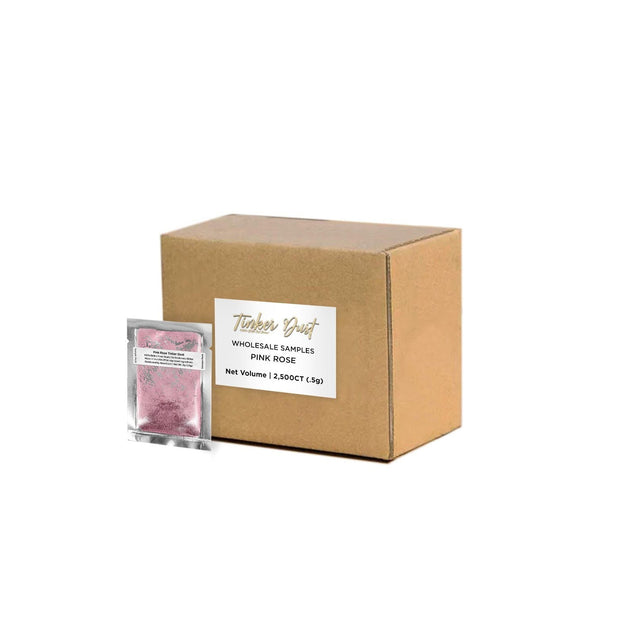 Pink Rose Tinker Dust Sample Packs by the Case-Brew Glitter®