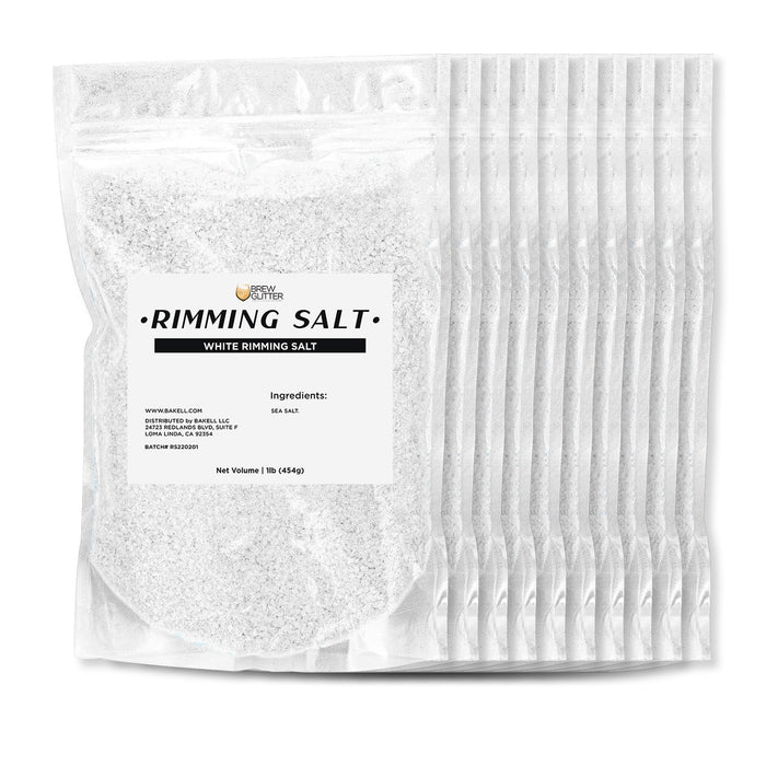 Plain Rimming Salt | Bulk Sizes-Brew Glitter®