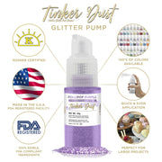 Pollipop Purple Tinker Dust Spray Pump by the Case | Private Label-Brew Glitter®
