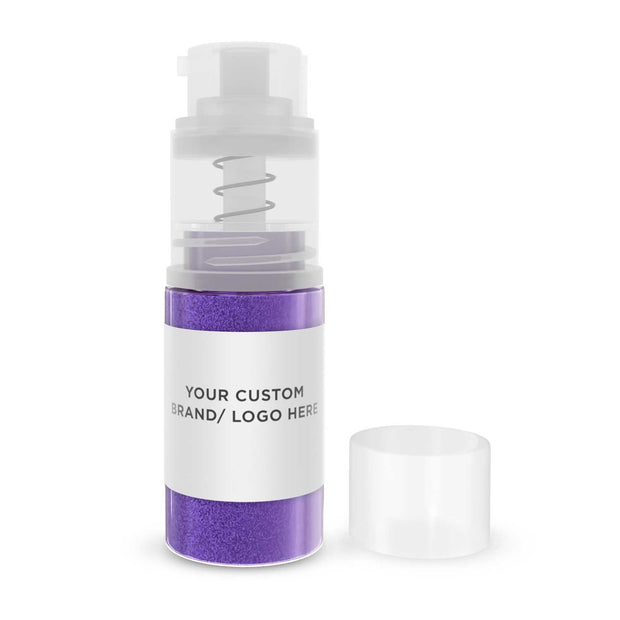 Purple Brew Glitter Mini Spray Pump by the Case | Private Label-Brew Glitter®