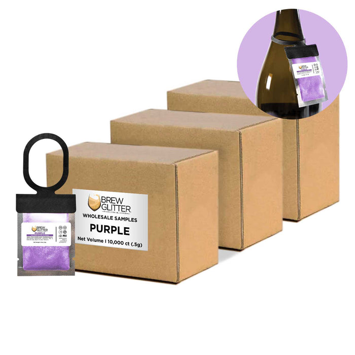 Purple Brew Glitter® Necker | Wholesale-Brew Glitter®