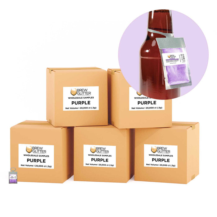 Purple Brew Glitter® Necker | Wholesale-Brew Glitter®