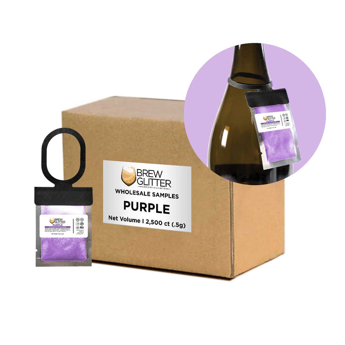 Purple Brew Glitter® Necker | Wholesale-Brew Glitter®