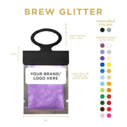 Purple Brew Glitter® Necker | Private Label-Brew Glitter®
