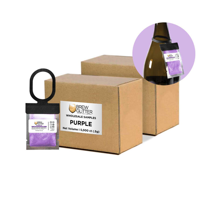 Purple Brew Glitter® Necker | Wholesale-Brew Glitter®