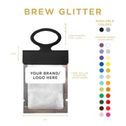 Purple Color Changing Brew Glitter® Necker | Private Label-Brew Glitter®