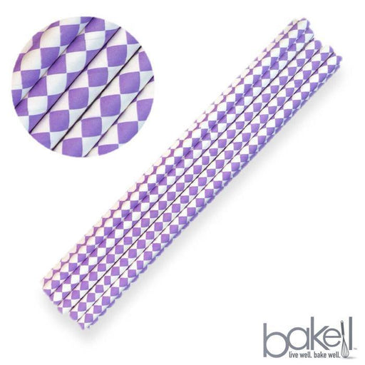 Purple Diamond Stirring Straws | Bulk Sizes-Brew Glitter®