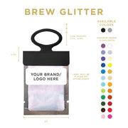 Purple Iridescent Brew Glitter® Necker | Private Label-Brew Glitter®