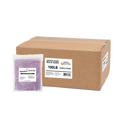 Purple Pearl Cocktail Rimming Sugar | Bulk Sizes-Brew Glitter®