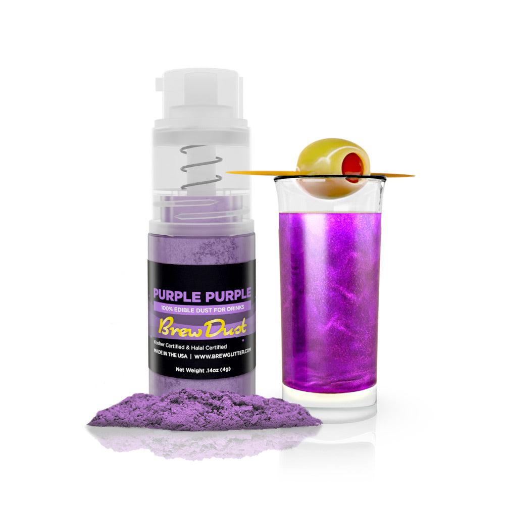 Purple Purple Edible Brew Dust | Mini Spray Pump-Brew Glitter®