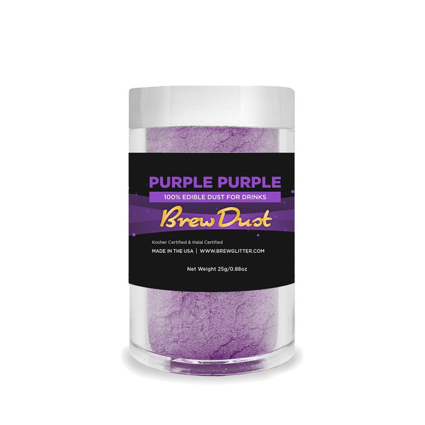 Purple Purple Edible Pearlized Brew Dust | Bulk Sizes-Brew Glitter®