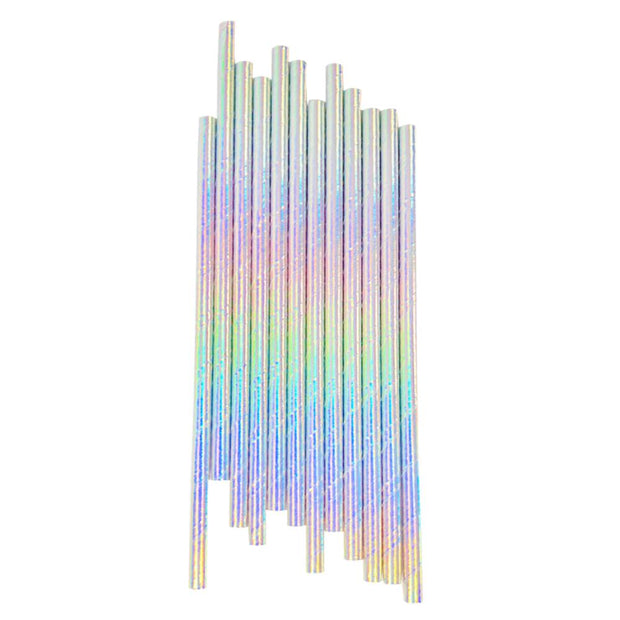 Rainbow Iridescent Stirring Straws-Brew Glitter®
