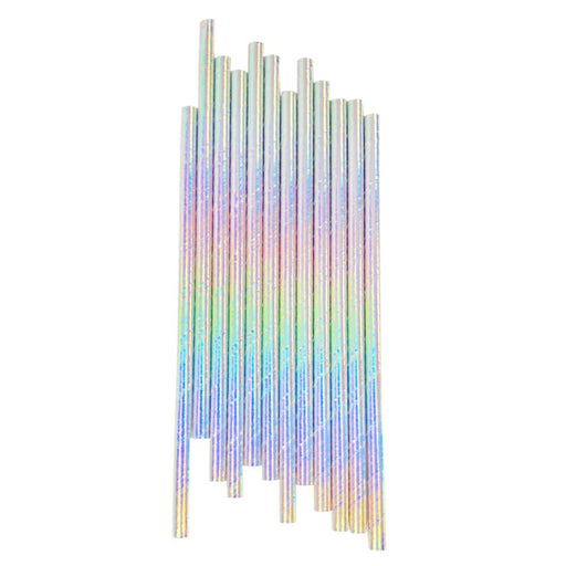 Rainbow Iridescent Stirring Straws | Bulk Sizes-Brew Glitter®