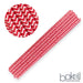 Red and White Chevron Style Stirring Straws-Brew Glitter®