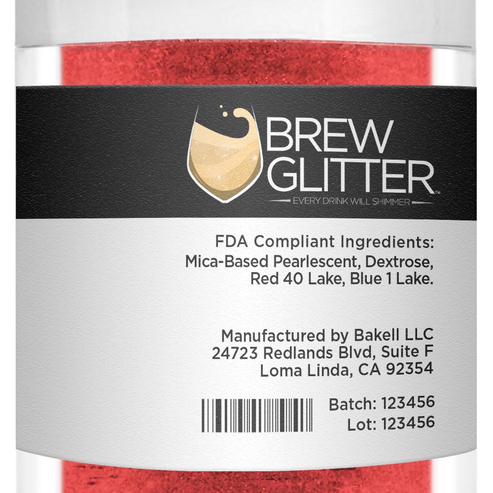 Red Brew Glitter | Bulk Sizes-Brew Glitter®