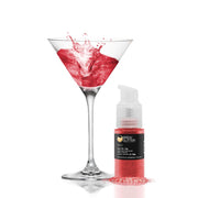 Red Edible Glitter Spray Pump for Drinks-Brew Glitter®